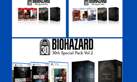Biohazard 30th Special Pack Physical Edition in Uk and Europe
