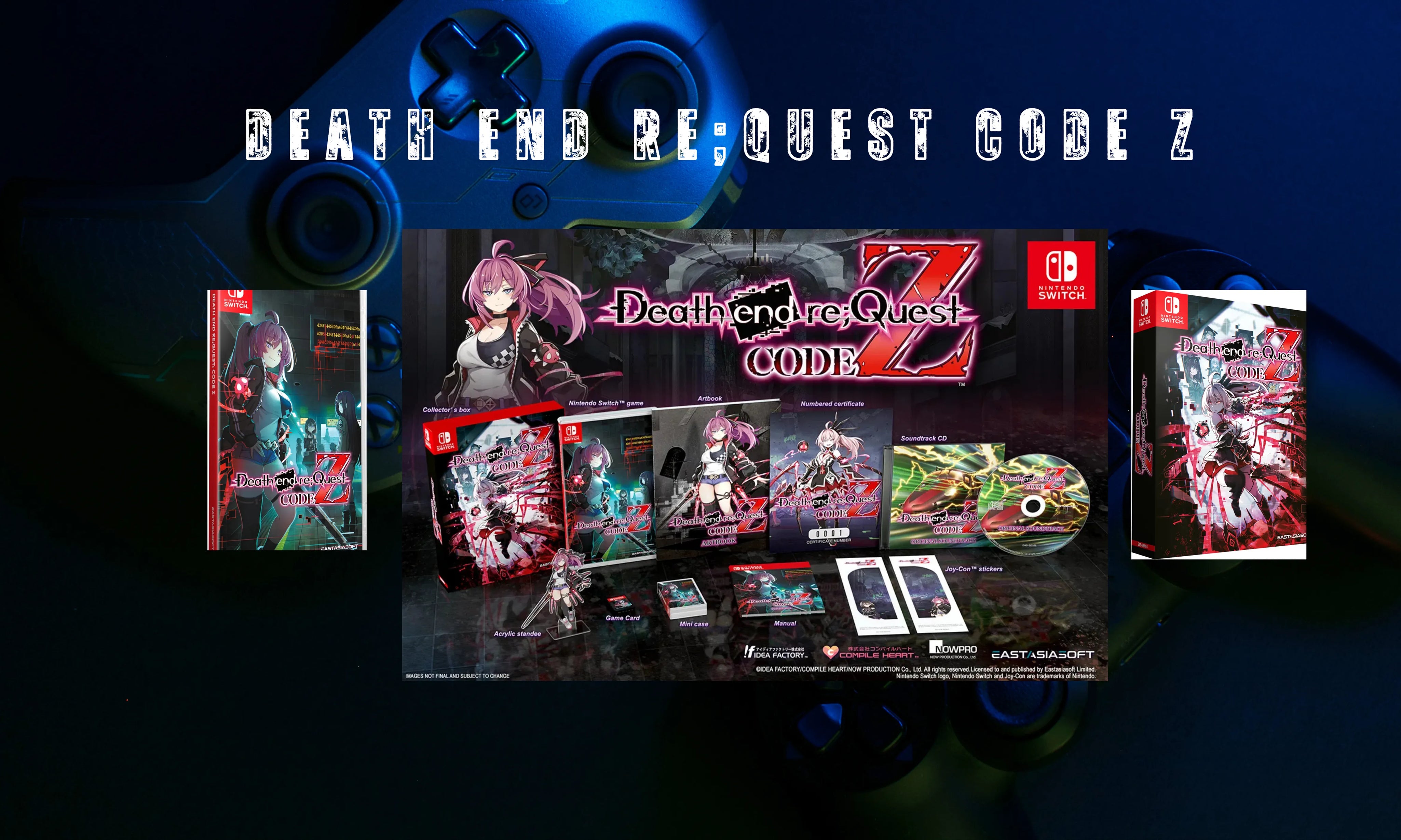 Death end re Quest Code Z Nintendo Switch