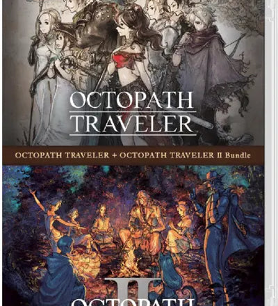 Octopath Traveler 1 & 2 Bundle As Version Physical Cartridge games