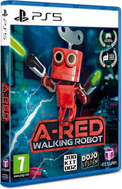 A RED Walking Robot PlayStation 5