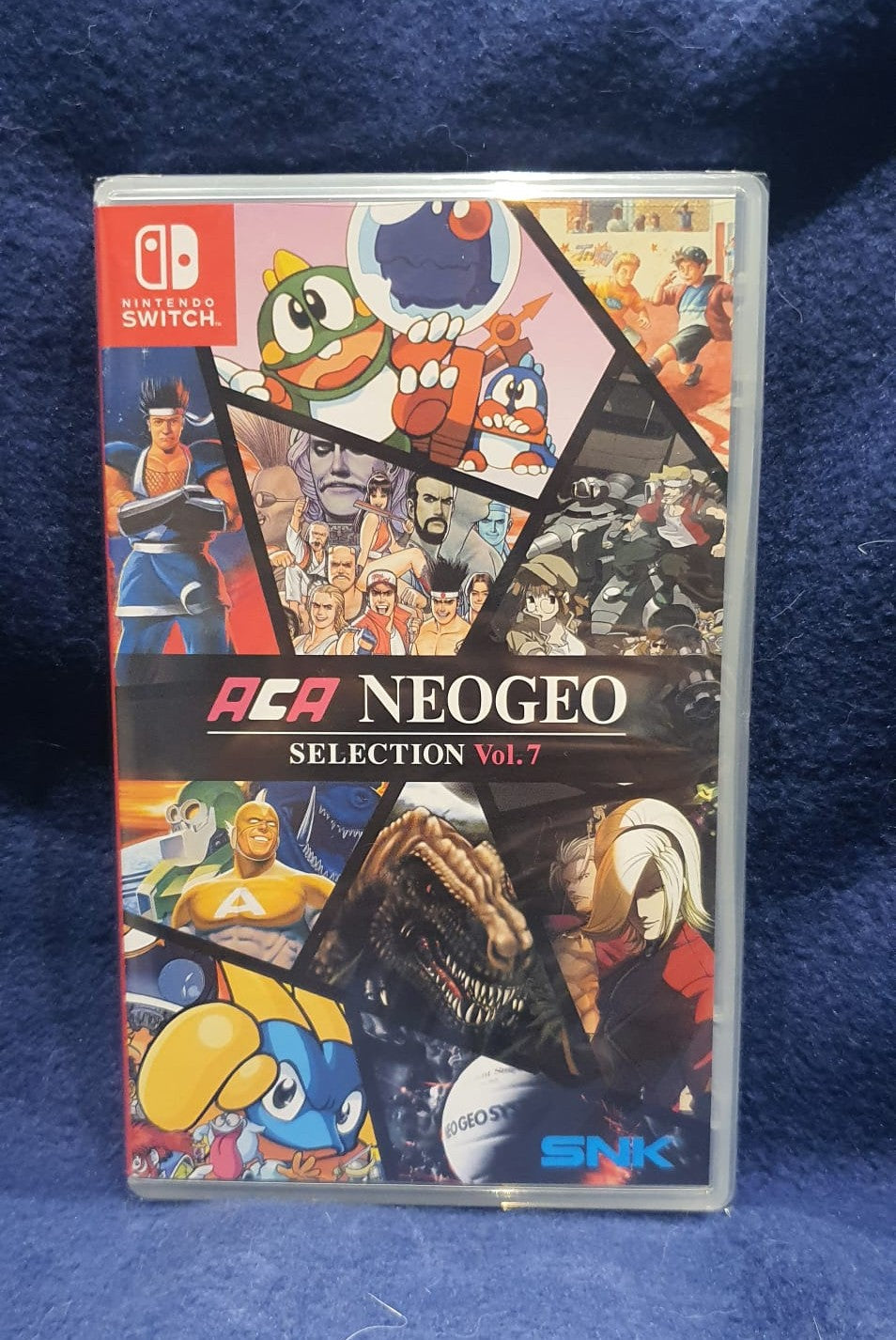 ACG NeoGeo Selection Vol.7 game case for Nintendo Switch on a blue background
