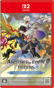 Nintendo Switch game case for 'Another Eden Begins' with colorful artwork and red top.