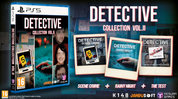 PlayStation 5 game case for 'Detective Collection Vol. II' with multiple game covers displayed.