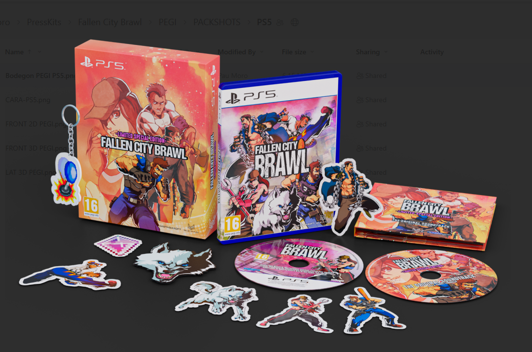 Fallen City Brawl Special Edition Ps5