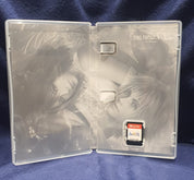 Clear plastic case with 'Final Fantasy' design on a blue background