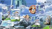 PlayStation 5 bundle packaging for 'Forward to the Sky' with character illustrations and game components.