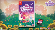 Grimoire Groves game case for Nintendo Switch on a nature-themed background