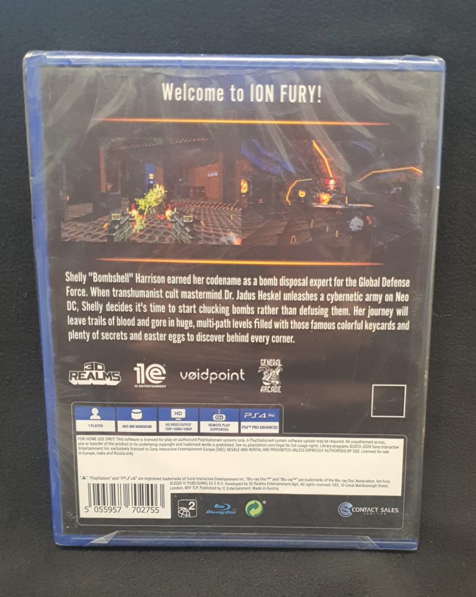 Ion Fury PlayStation 4