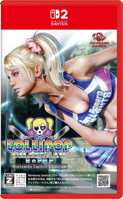 Nintendo Switch game cover for 'Lollipop Pop' featuring a character in athletic wear.