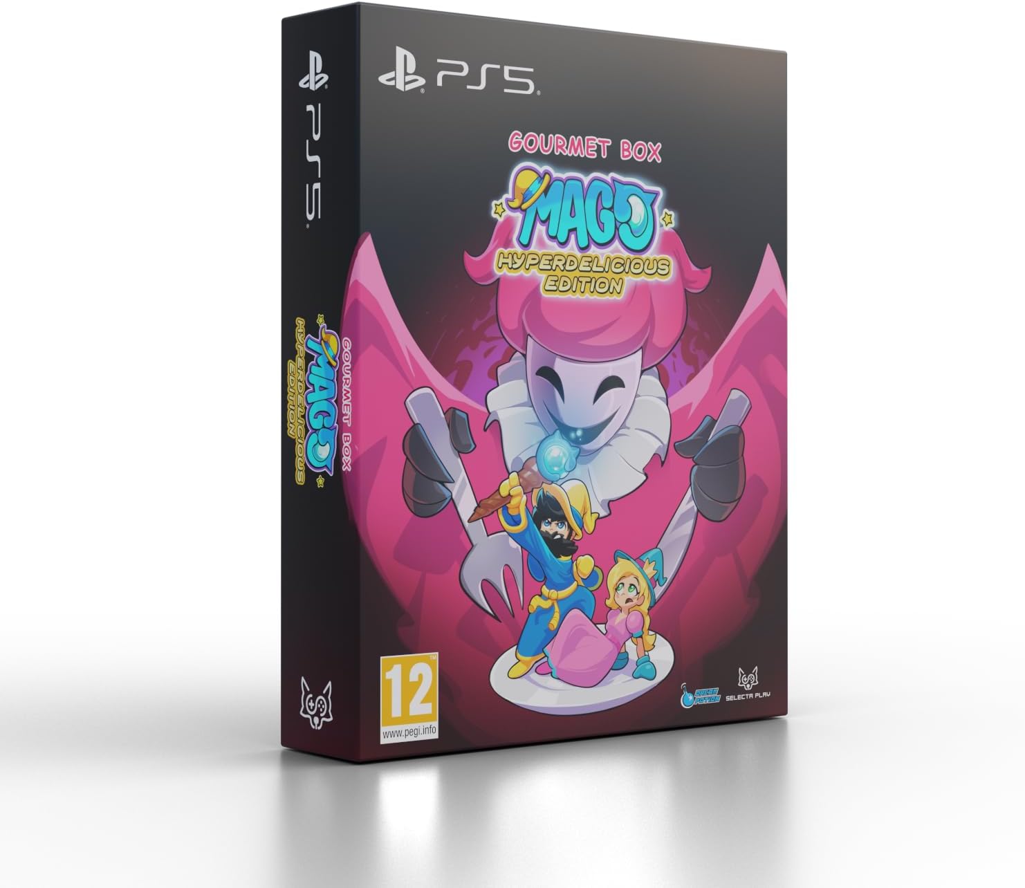 Gourmet Box Mago Hyperdelicious Edition packaging for PS5 on a white background