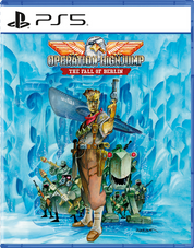 Game cover for 'Operation Highjump: The Fall of Berlin' on PS5 with a character holding a large weapon against a blue icy background.