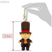 Professor Layton and the New World of Steam Plush  Mascot keychain
