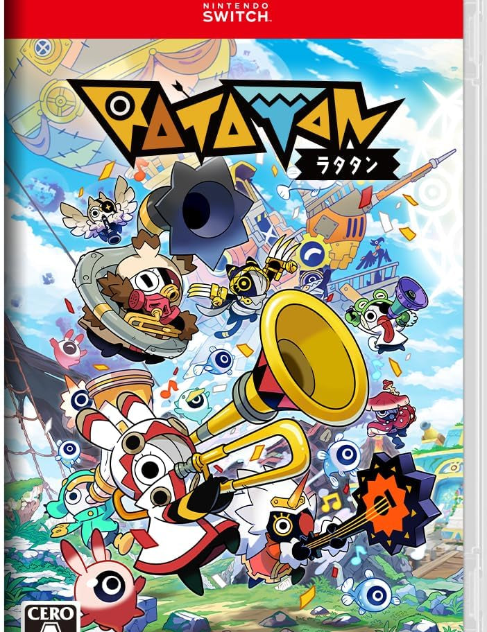 Nintendo Switch game case for 'Ototoan' with colorful characters and a red banner.