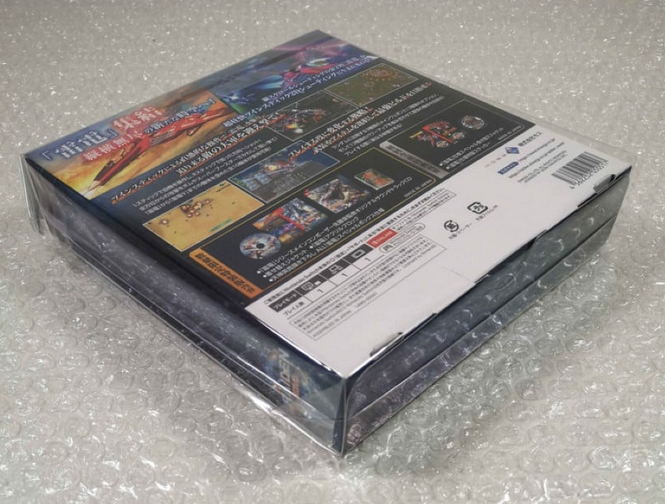 Video game case with colorful artwork on a gray surface