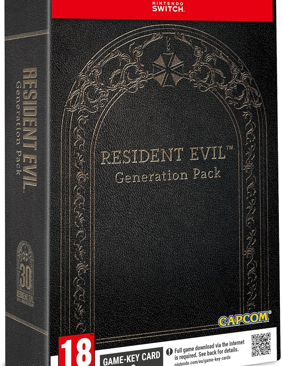 Resident Evil Generation Pack for Nintendo Switch on a black background
