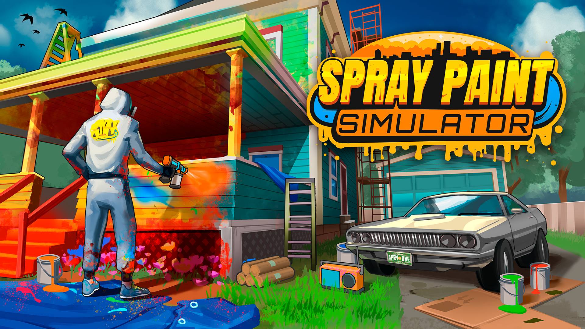 Spray Paint Simulator PlayStation 5 LRG