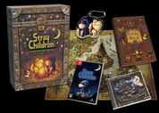 Nintendo Switch game box set for 'Stray Children' displayed with its treasure chest packaging, a character keychain, a 'Stray Book' companion book, the game case, and a Japanese mini-dVD case on a black background.