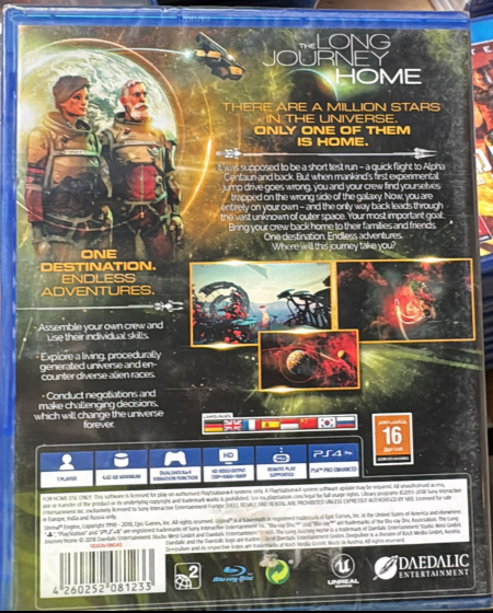 The Long Journey Home PlayStation 4 Physical Edition