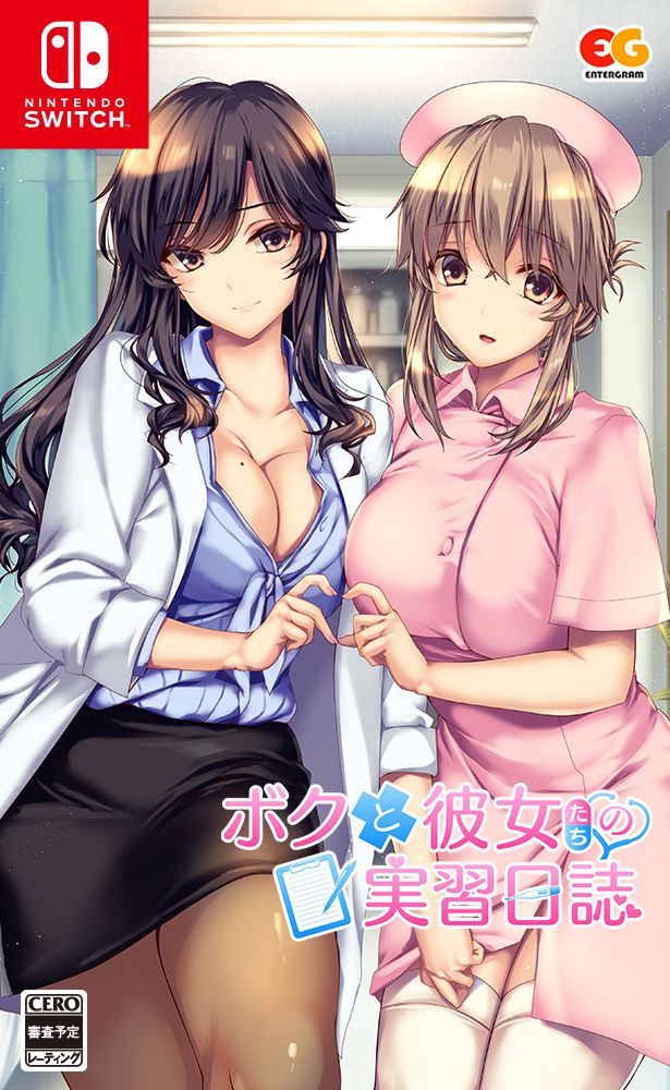 Cover of a Nintendo Switch game featuring two animated characters in uniforms.