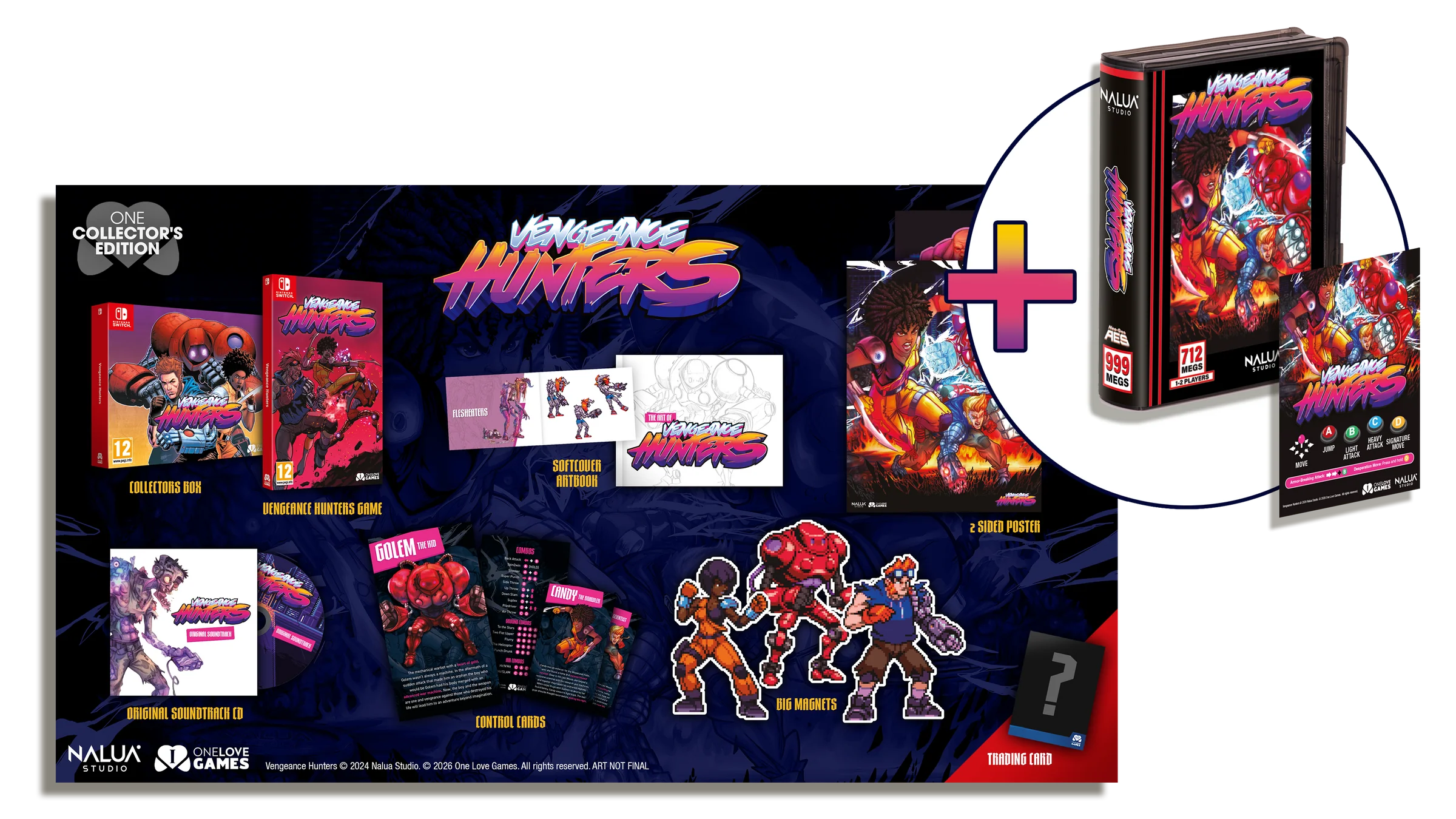 Vampire Hunters collectible game box with figures and accessories on a white background