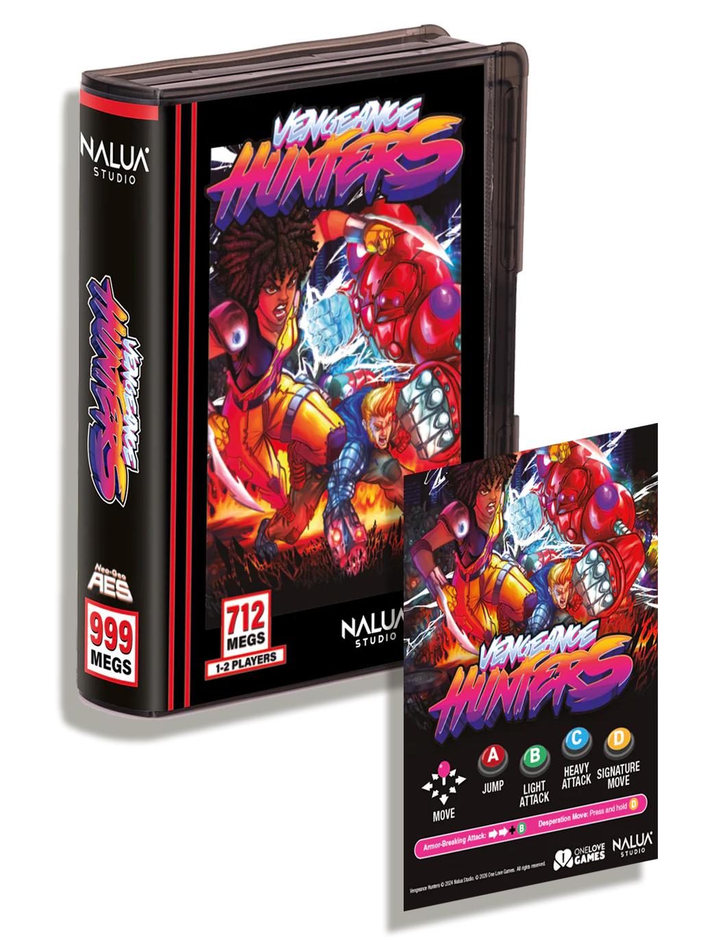 VHS tape with 'Venomous Hunters' artwork on a white background