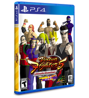 Virtua Fighter 5 Ultimate Showdown game case for PS4 with character images on a white background