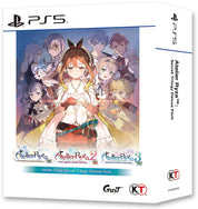 Atelier Ryza Secret Trilogy Deluxe Pack for PS5 with character illustrations on the cover