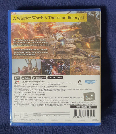 Dynasty Warriors 3 Complete Edition Remastered Std Ps5