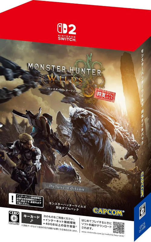 Monster Hunter Wilds Deluxe Edition Double Pack Switch 2