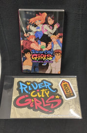 River City Girls Complete Edition packaging with character illustration on a black background