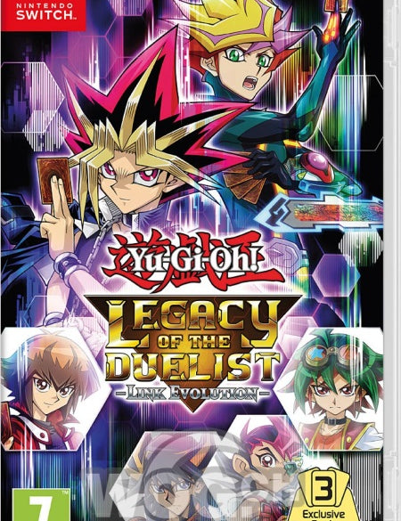 Yu-Gi-Oh! Legacy of the Duelist - Link Evolution NSW front page