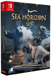 Box cover art for Sea Horizon Limited Edition Switch, featuring a 3D rendered image of characters and a fantasy landscape.